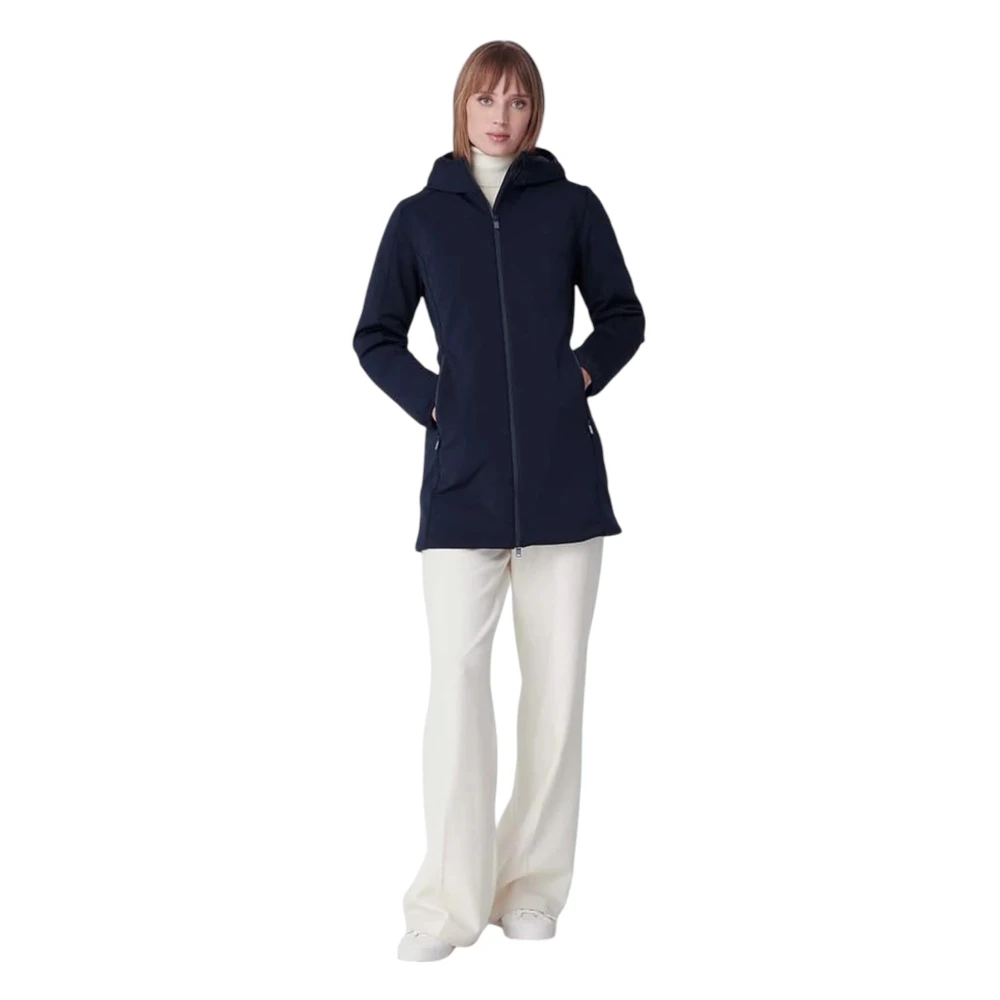 Ciesse Piumini Lange Pufferjas Blue Dames
