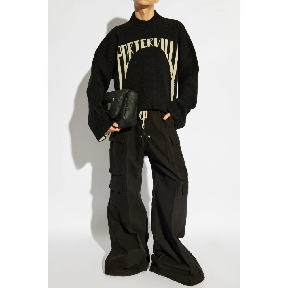 Rick Owens Porterville Sweater Black Heren