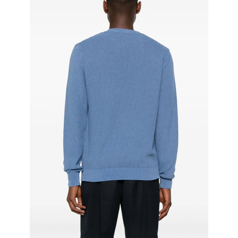 Corneliani Sweatshirts Blue Heren