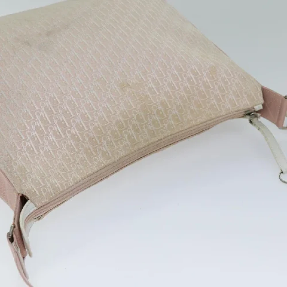 Dior Vintage Pre-owned Canvas dior-bags Pink Dames