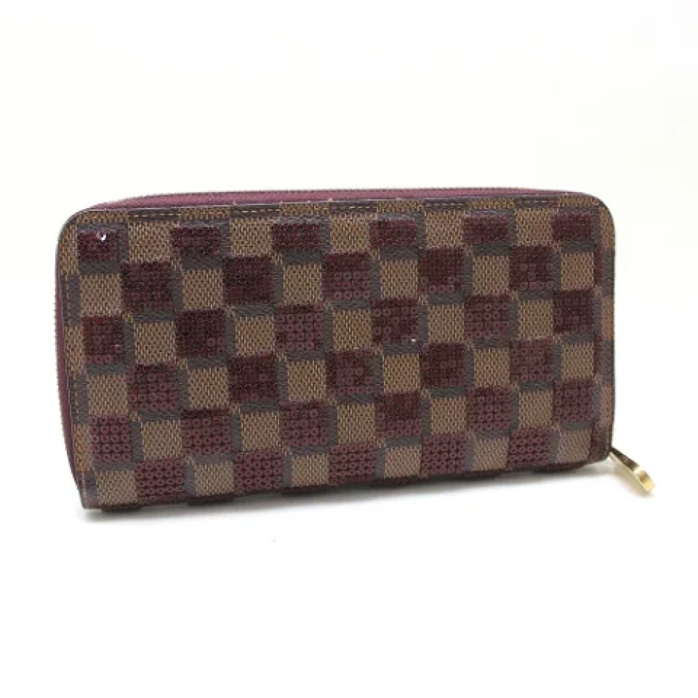 Louis Vuitton Vintage Pre-owned Canvas wallets Brown Dames