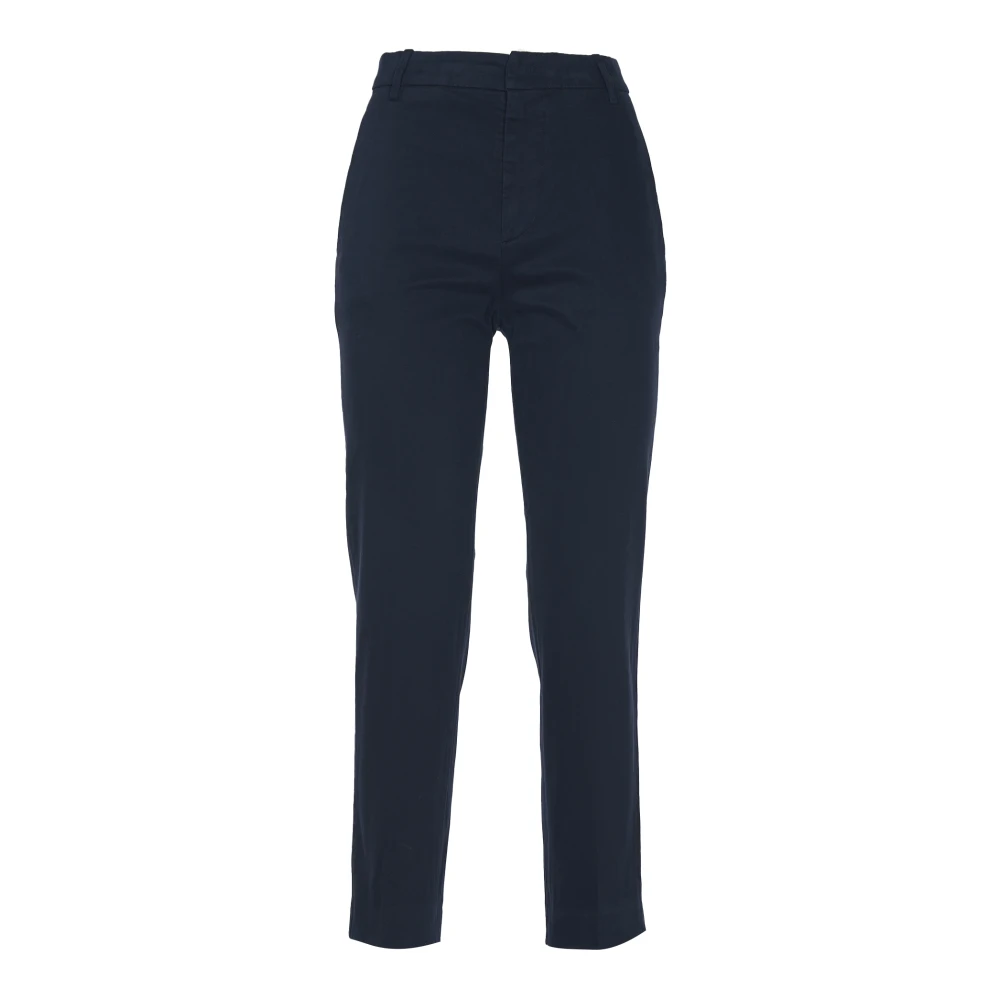 Dondup Nima ZIP Broek Blue Dames