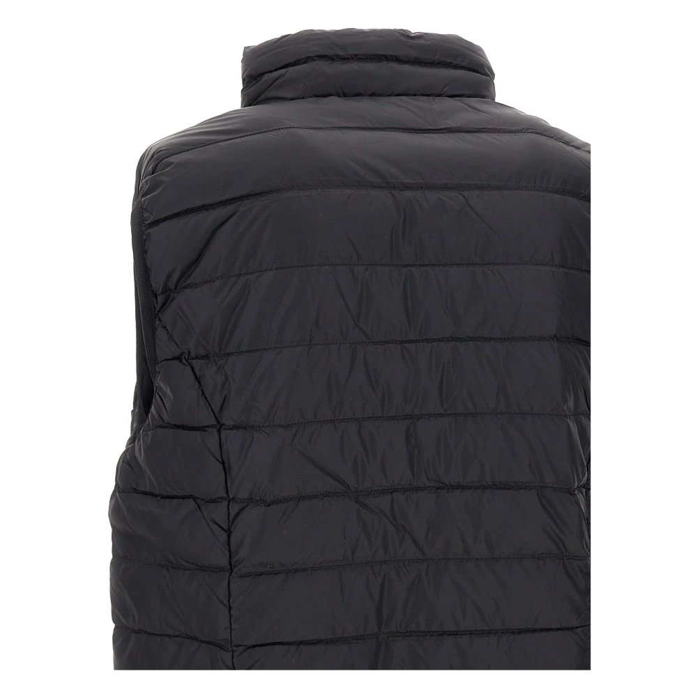 Emporio Armani EA7 Zwarte Jassen voor Mannen Black Heren
