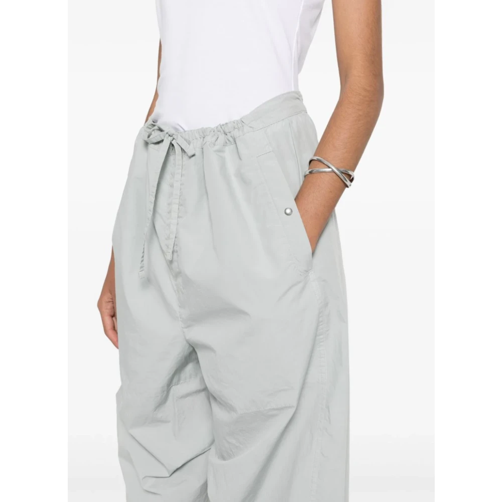 Lemaire Wolken Grijs Parachute Broek Gray Dames
