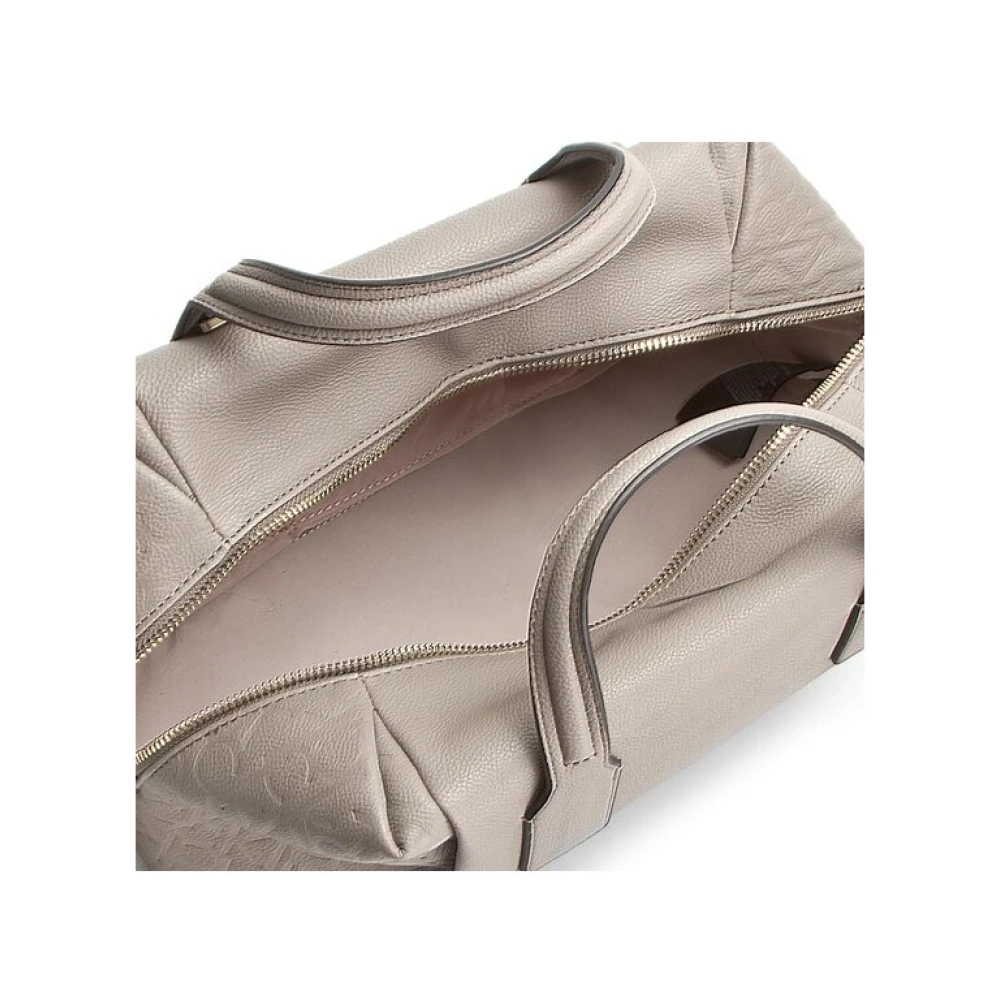 Calvin Klein Ritssluiting Bauletto Tas Beige Dames