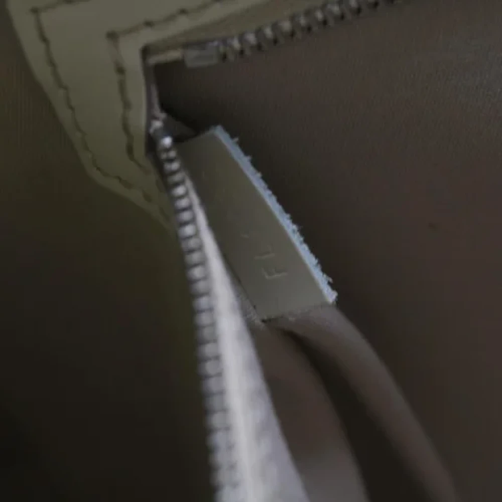 Louis Vuitton Vintage Pre-owned Leather handbags Beige Dames