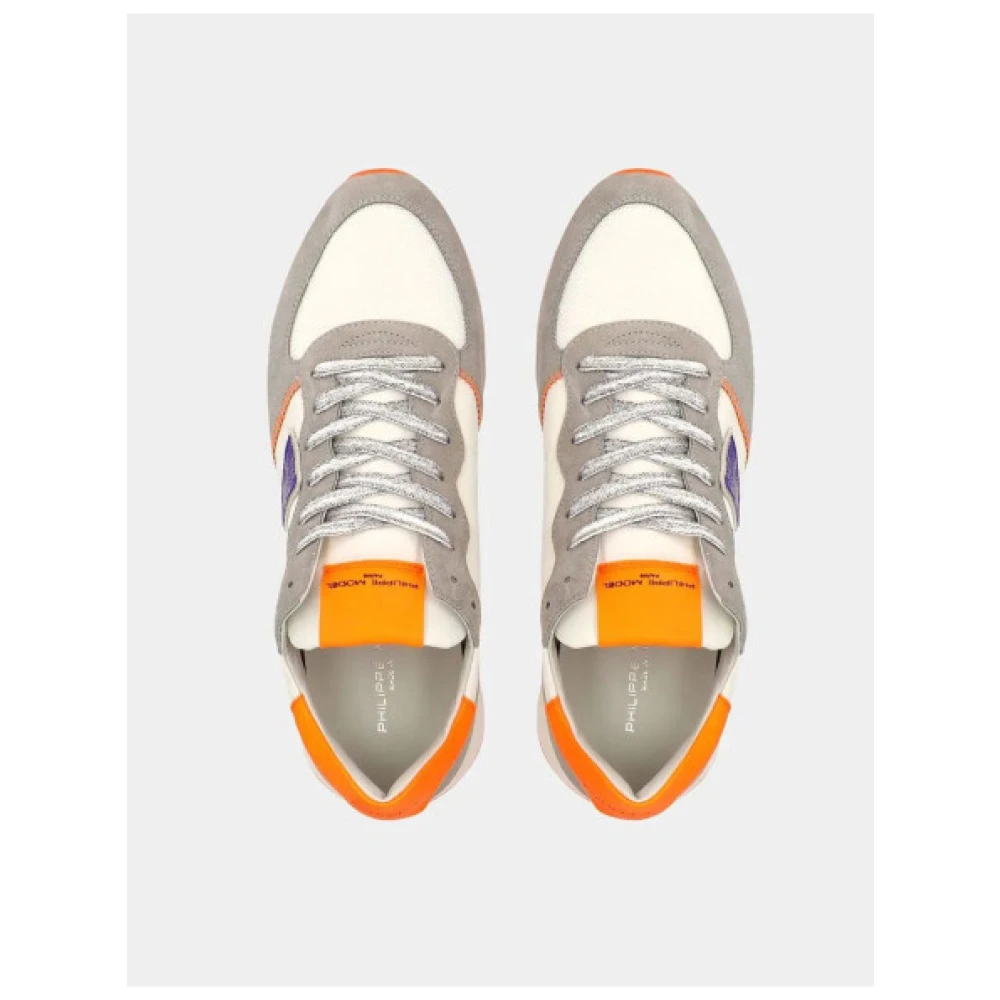 Philippe Model Leren Sneakers Tropez voor Heren White Heren