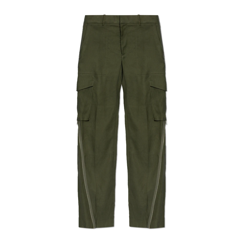 Helmut Lang Autobroek Green Heren