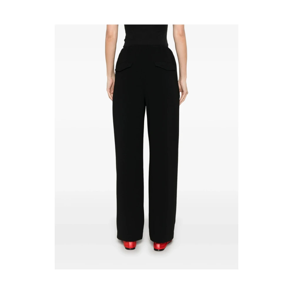 Theory Zwarte Elastische Trekkoord Taillebroek Black Dames