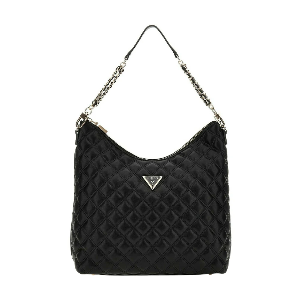 Guess Zwarte Hobo Tas Black Dames
