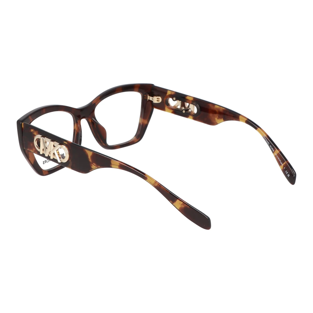 Michael Kors Elegante Moderne Brilmonturen Brown Dames