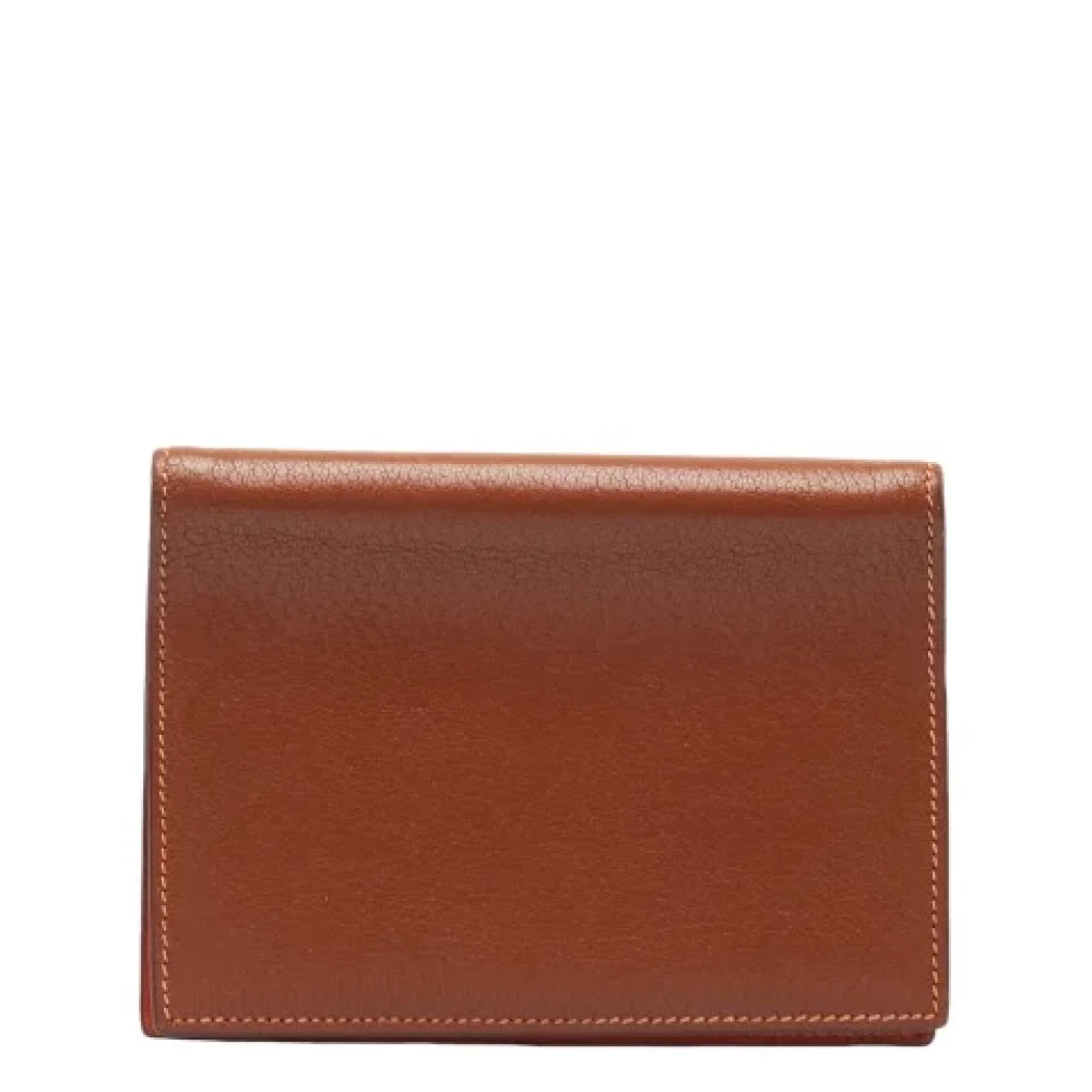 Hermès Vintage Pre-owned Leather home-office Brown Dames