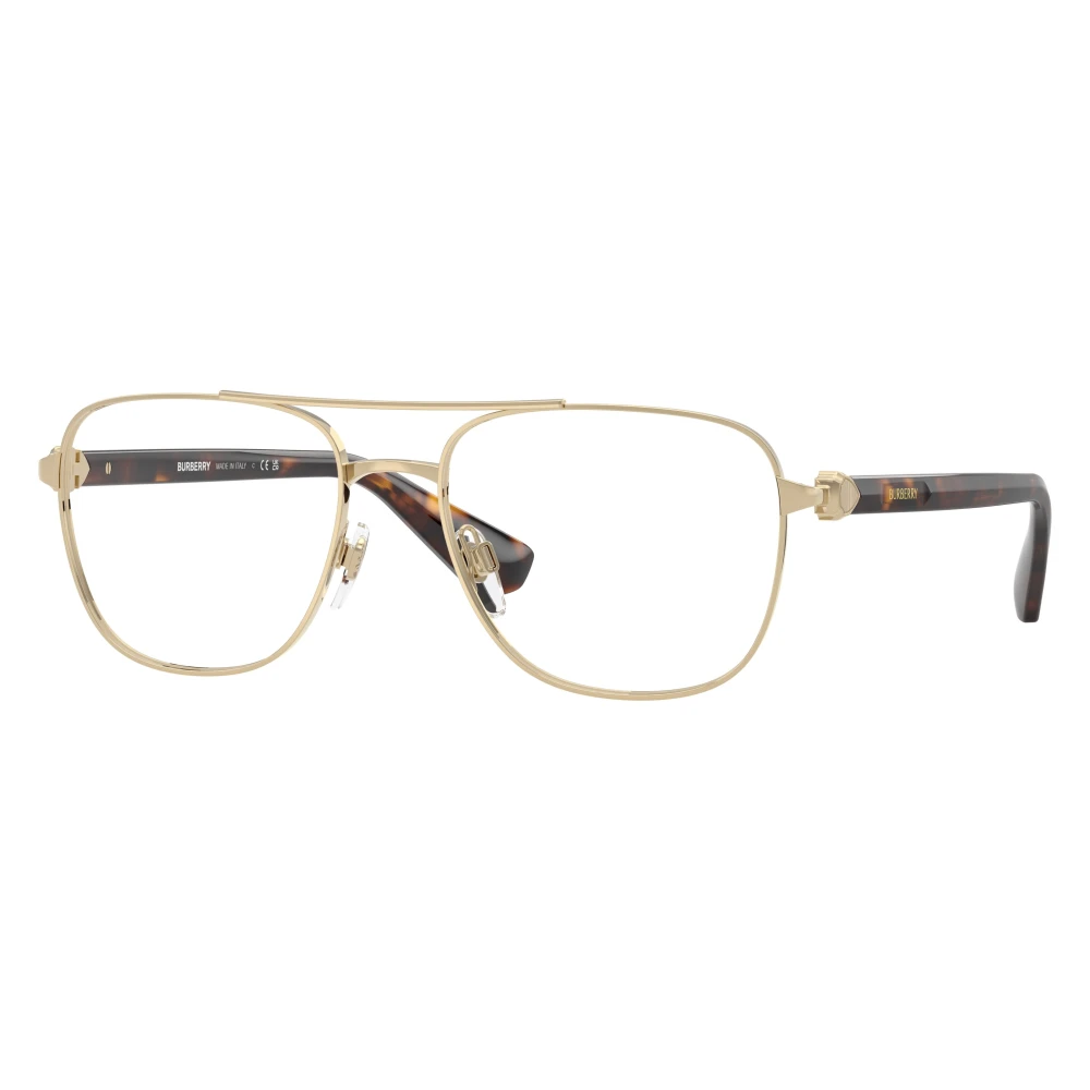 Burberry Men's Yellow Pilot Frame - Glasses - 54 Mm - Accessories