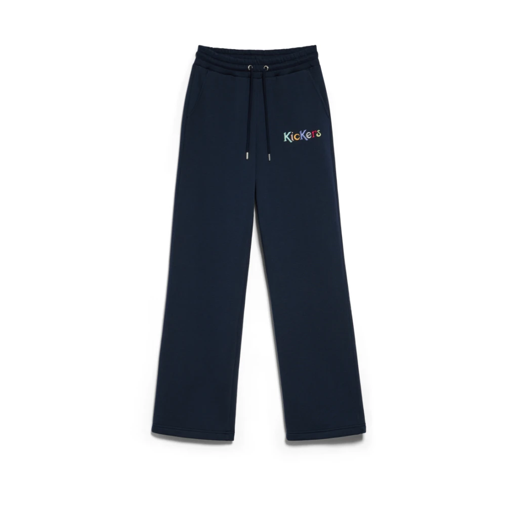 Kickers Arame Lifestyle Katoenen Broek Blue Dames