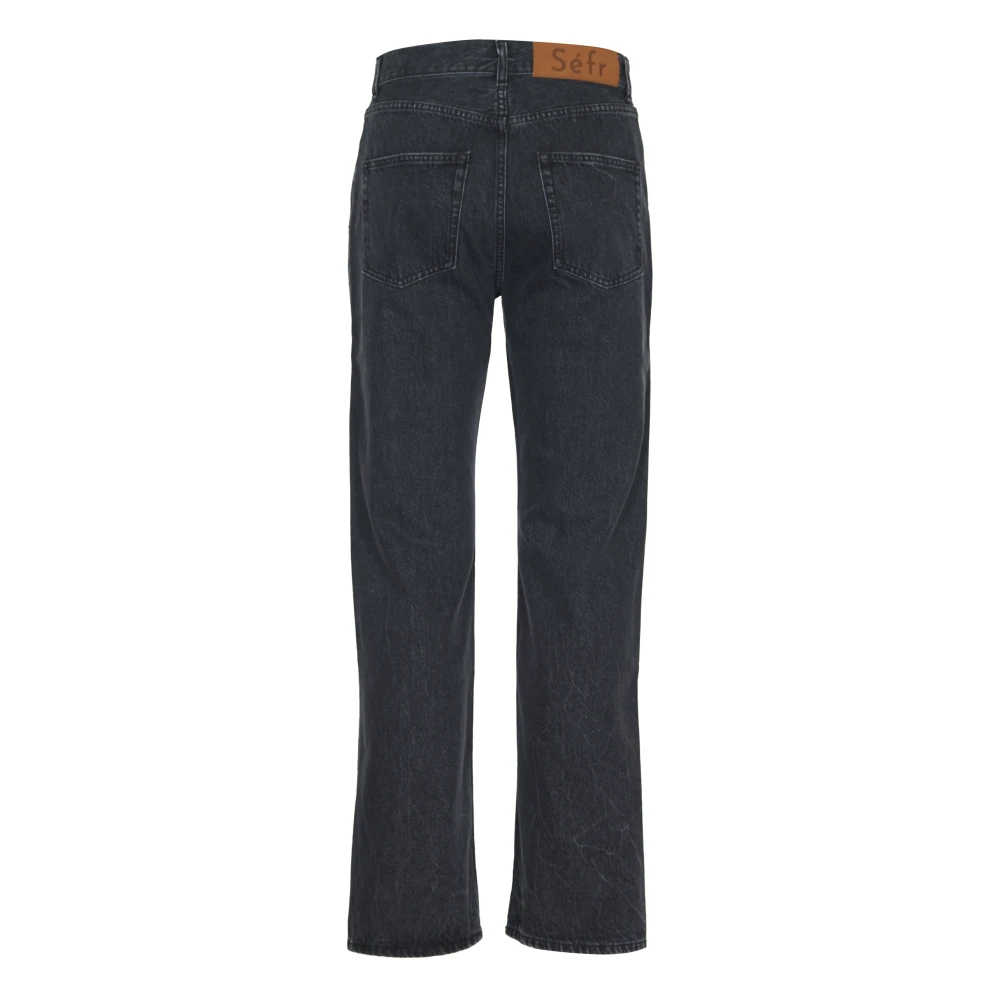 Séfr Stijlvolle Denim Jeans Gray Heren