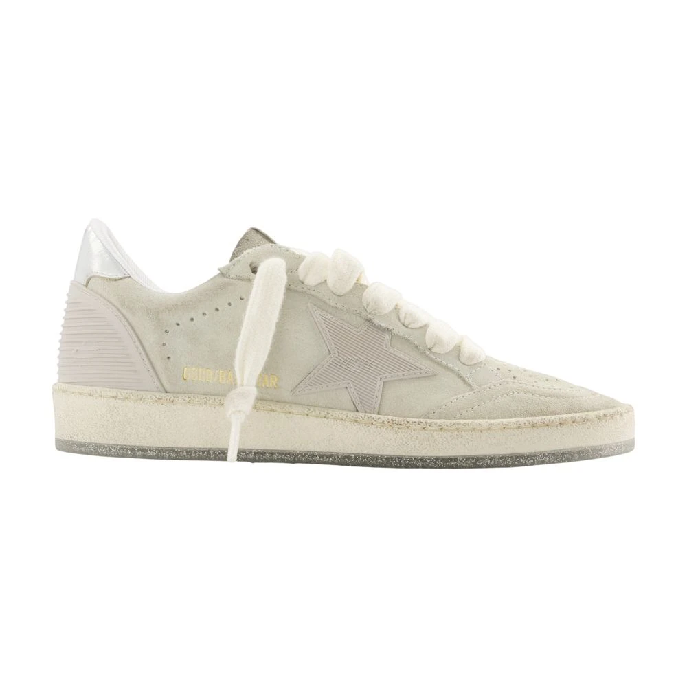 Golden Goose Beige Ball Star Sneakers