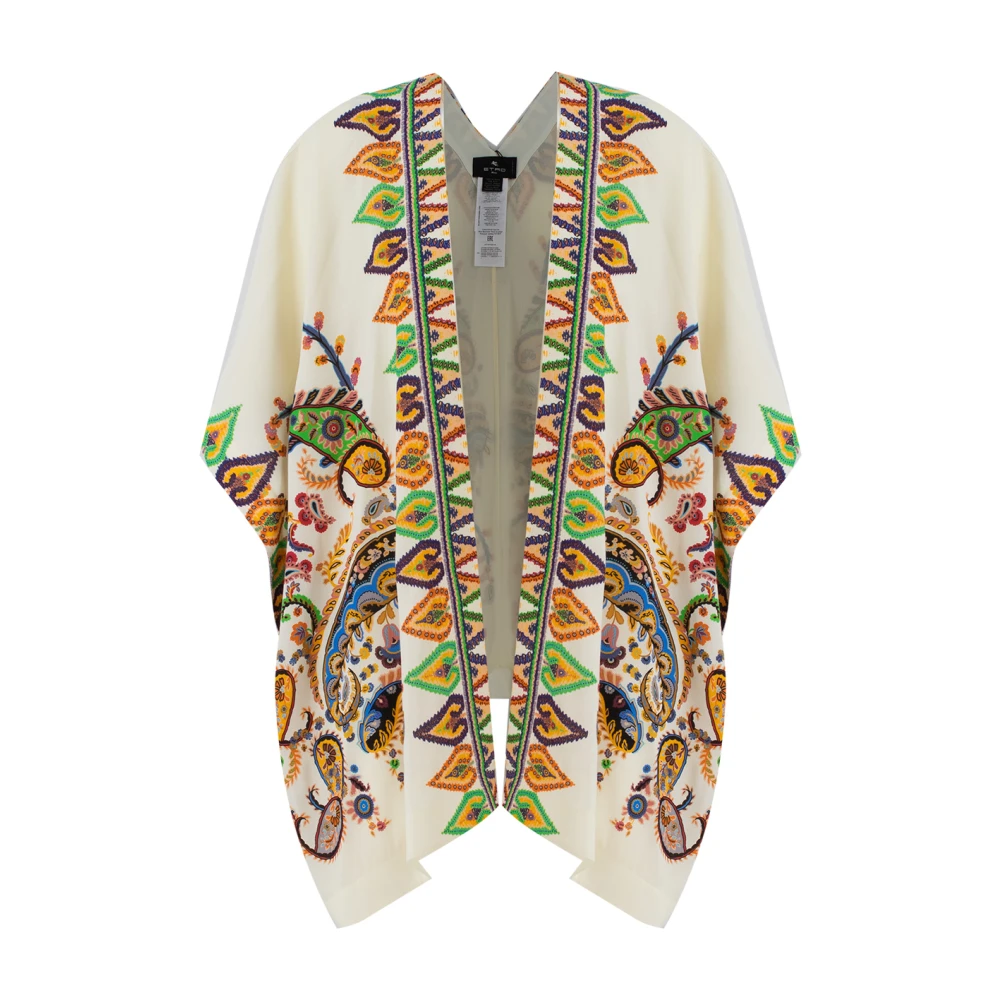 Etro Women's Multicolor Poncho - Ponchos - One Size - Jackets