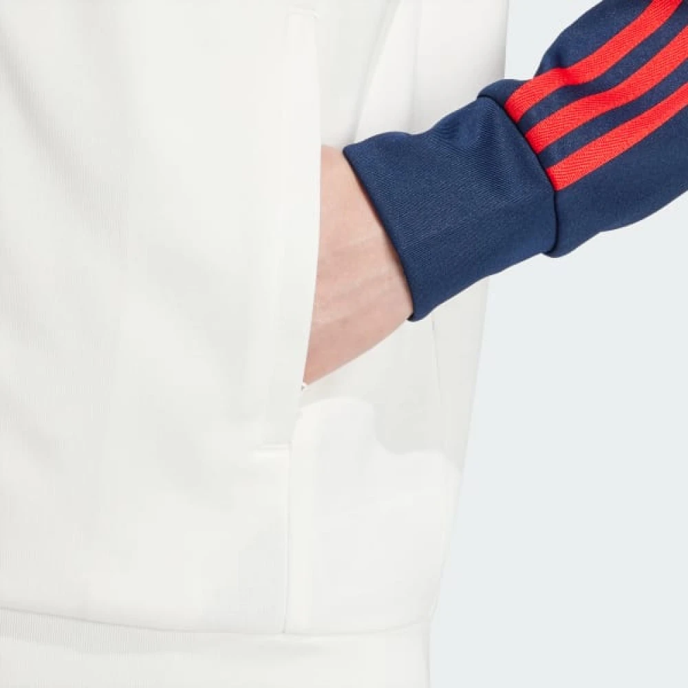 adidas Originals Heren Logo Sweater met Drie Strepen White Heren