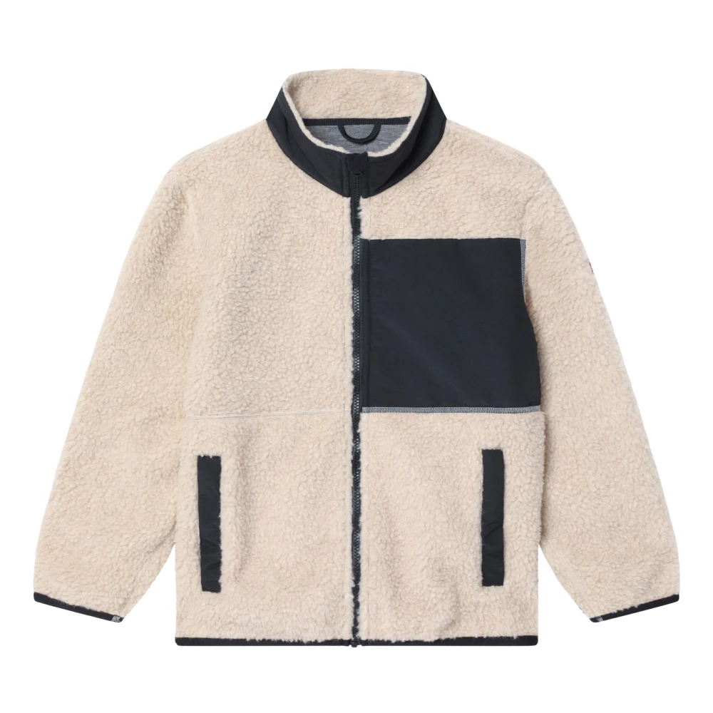 Canada Goose Ritssluiting Cardigan Sweater Beige Heren