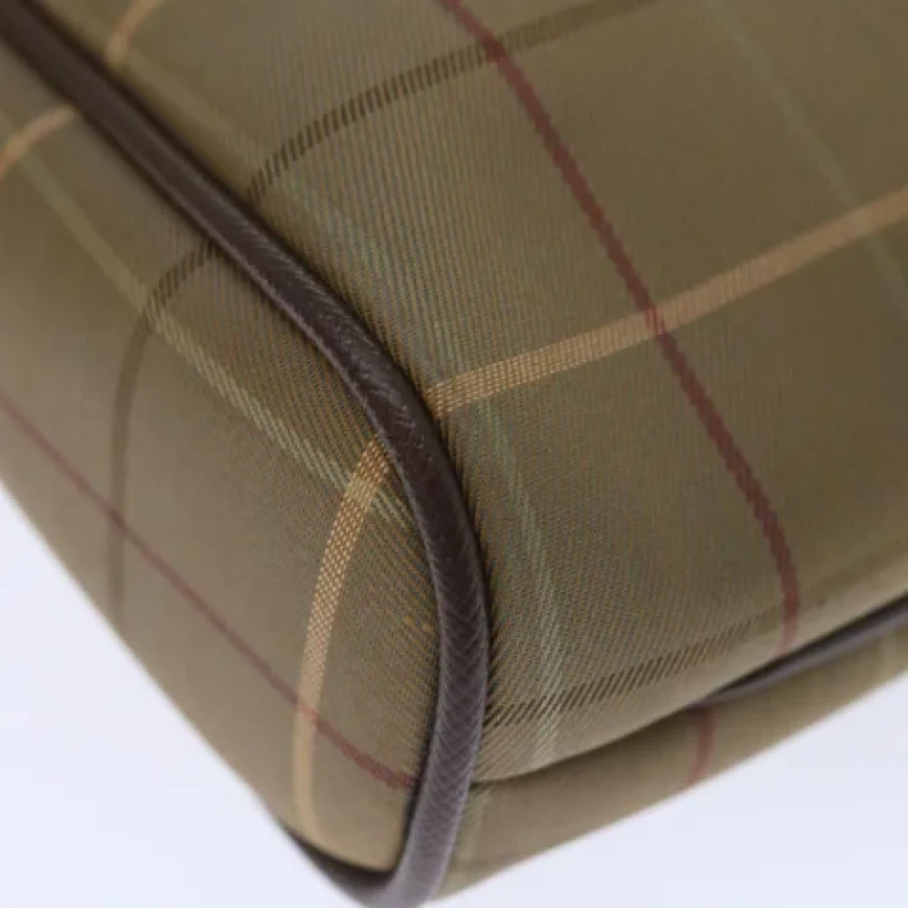 Burberry Vintage Pre-owned Canvas clutches Brown Dames
