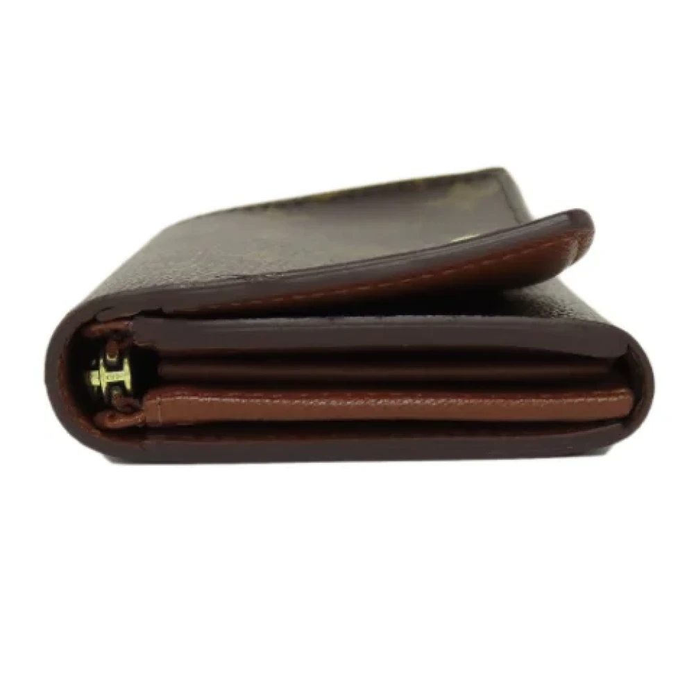 Louis Vuitton Vintage Pre-owned Canvas wallets Brown Dames
