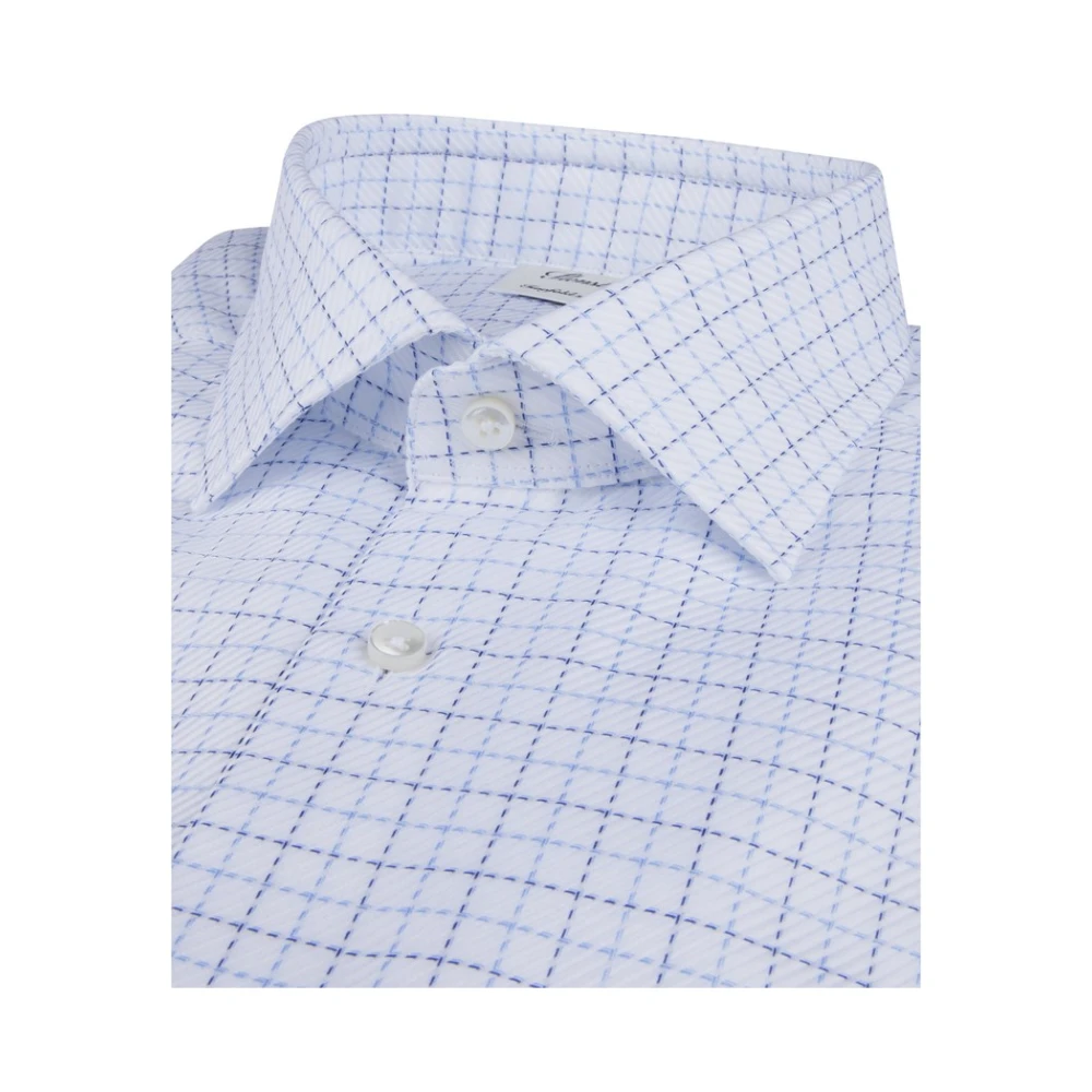 Stenströms SlimLine 75 Stijlvol Overhemd Blue Heren