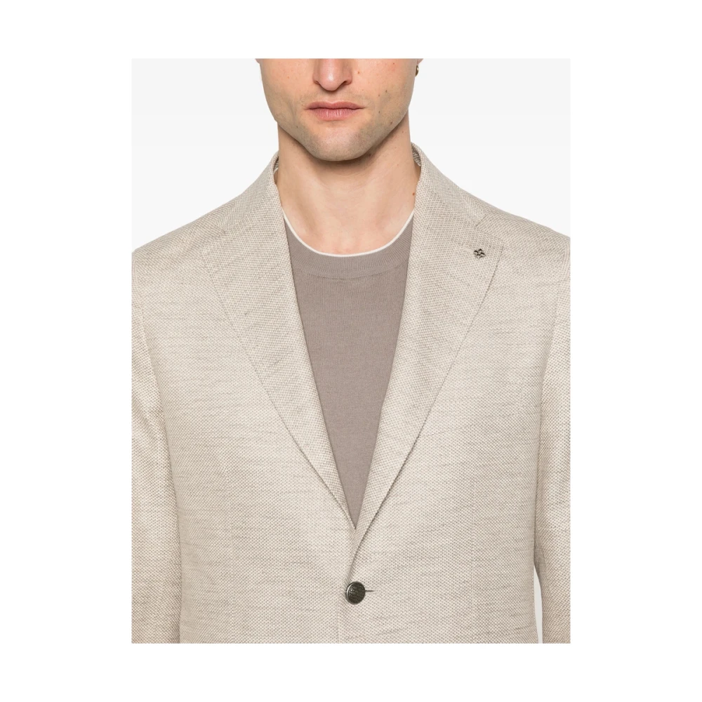 Tagliatore Jas Beige Heren