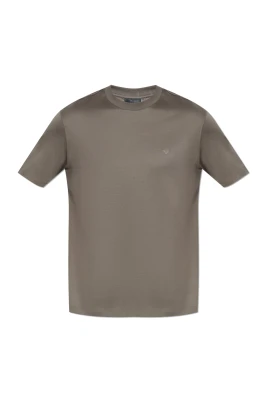 T-shirt med gummerat logotyp