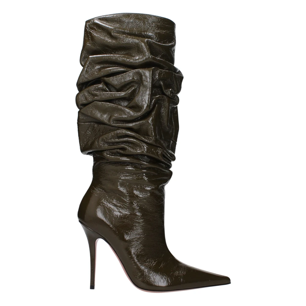 Amina Muaddi Mujer Marrón Zapatos, Talla: 36 Eu