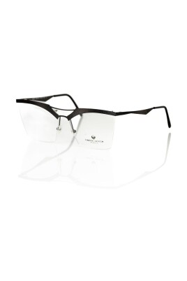 black-glitter-metal-clubmaster-eyeglasses