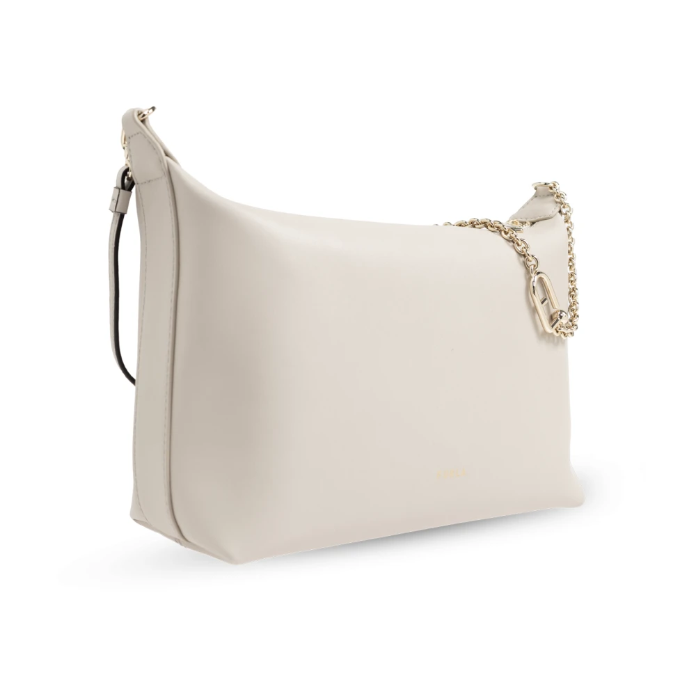 Furla Schoudertas Nuvola Mini Beige Dames