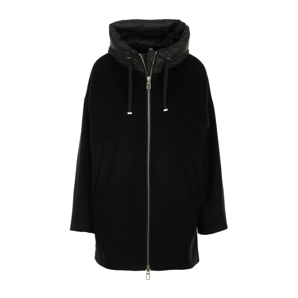 Duno Zwarte Mantel Mantella Black Dames