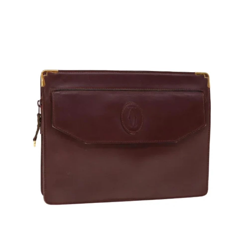 Pre-owned > Pre-owned Bags > Pre-owned Clutches - - Cartier Vintage - Modalova