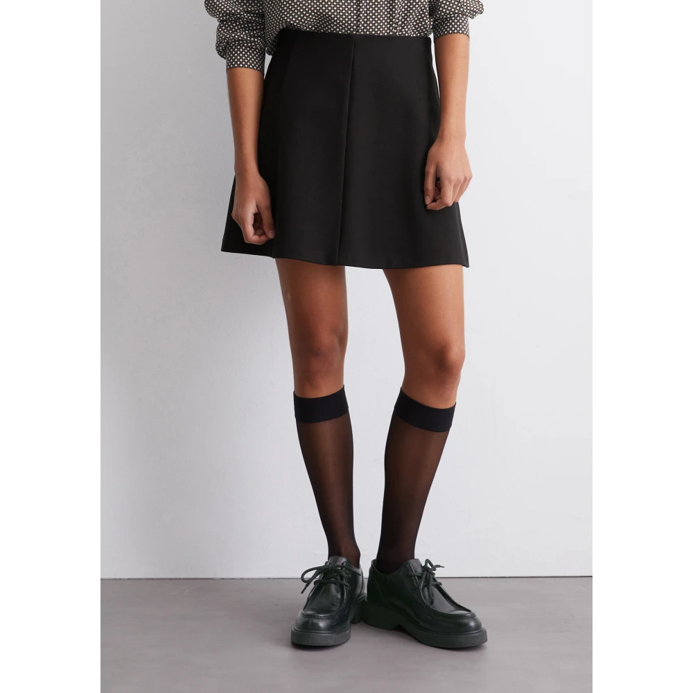 Marc O'Polo Jersey minirok A-lijn Blue Dames