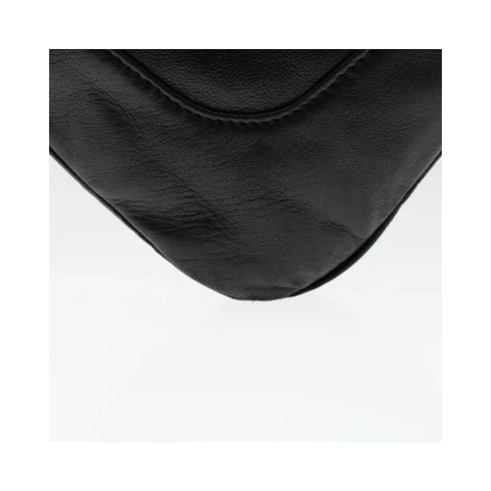 Valentino Vintage Pre-owned Leather handbags Black Dames