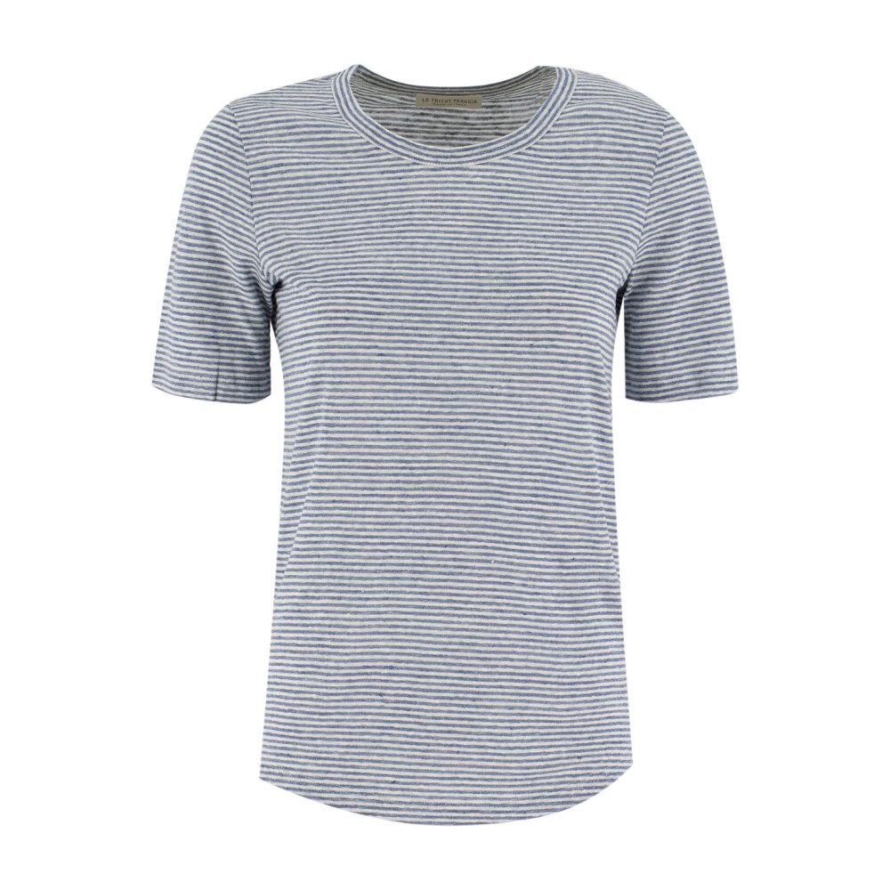 LE TRICOT PERUGIA 売れ筋商品|||ル トリコット ペルージャ Tシャツ トップス レディース Tops Black Le Tricot Perugia（ル・トリコット・ペルージャ）ウィメンズ