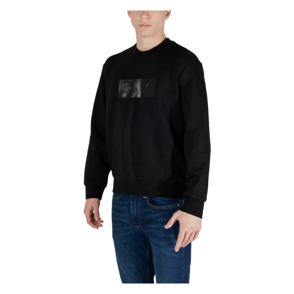 Armani Exchange Uncovered Sweatshirt Black Heren