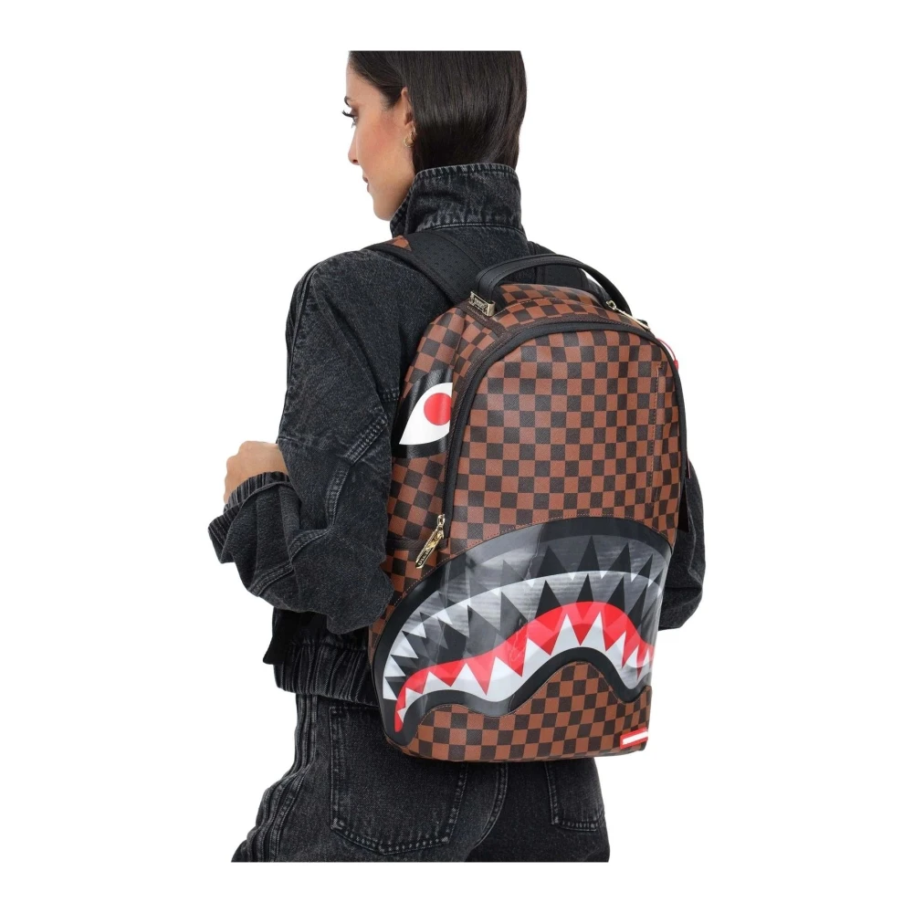 Sprayground Sportieve heuptas voor mannen Brown Heren