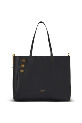 Emblème Läder Tote Bag