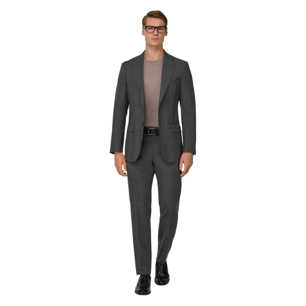 Boggi Milano Uomo Grigio Abiti 2XL, New,