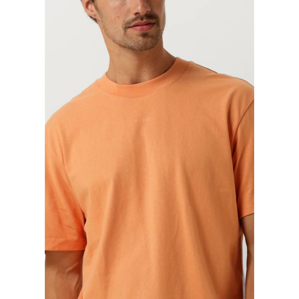Hugo Boss Heren Polo T-shirts Dapolino Orange Heren
