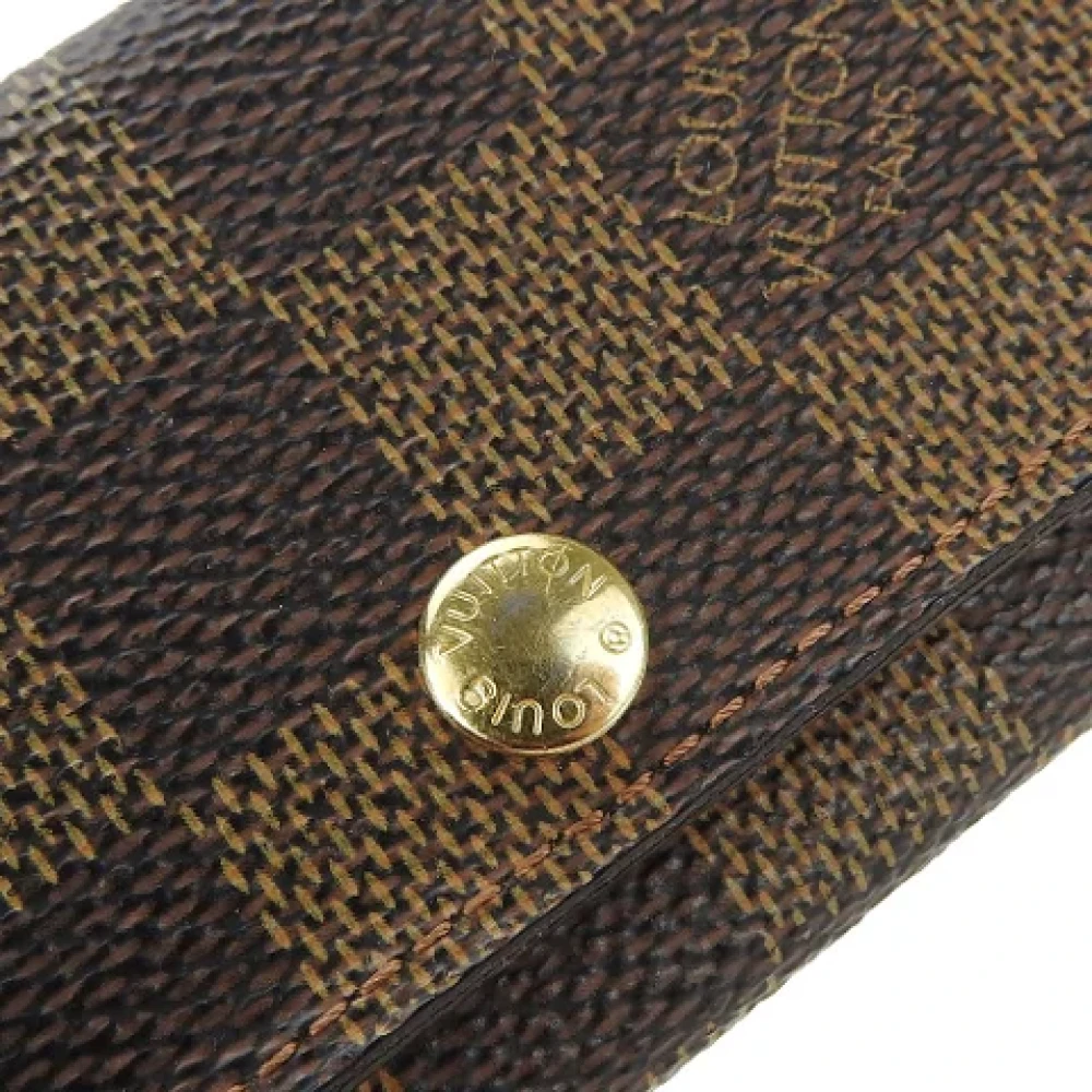 Louis Vuitton Vintage Pre-owned Canvas key-holders Brown Dames
