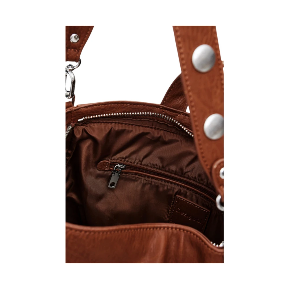 Desigual Damesrugzak Half Logo Pretoria Brown Dames