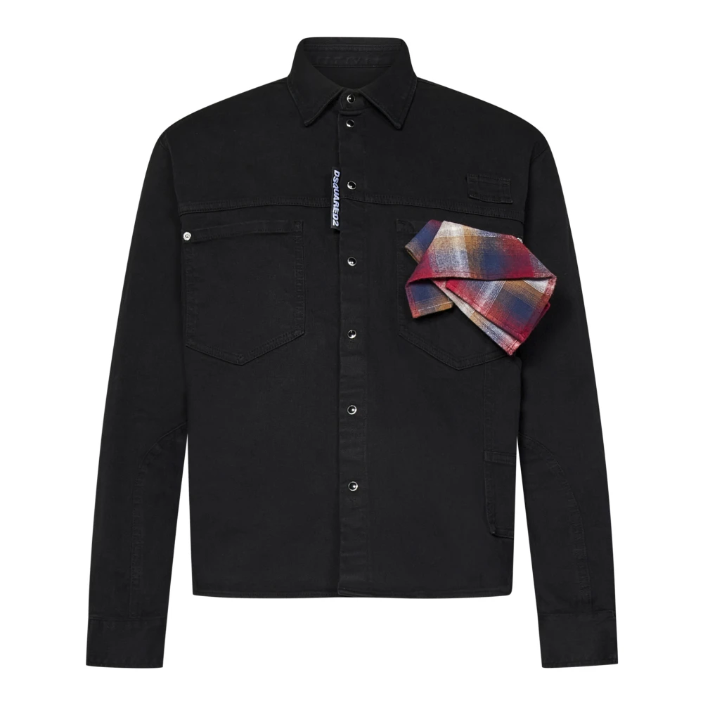 Jackets > Denim Jackets - - Dsquared2 - Modalova