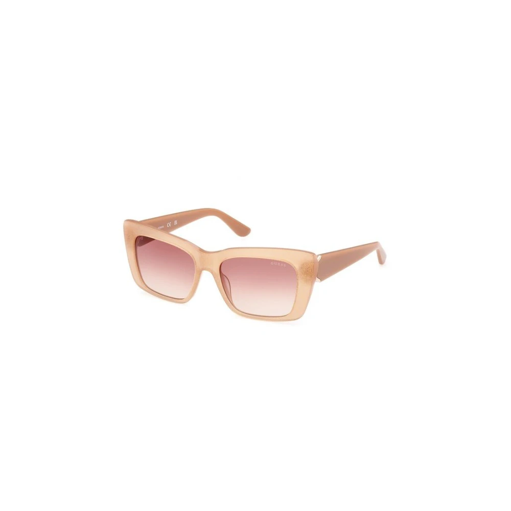 Guess Women's Beige Sunglasses, 55 Mm, Authentic Stylish Glasses Premium Quality