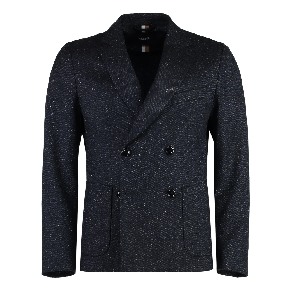 Hugo - Jackets > Blazers - Blue - Hugo - Modalova