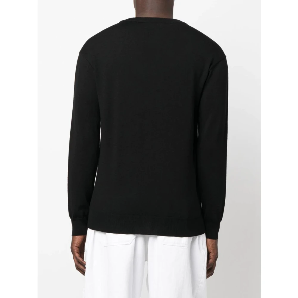 Moschino Zwarte Sweaters Black Heren