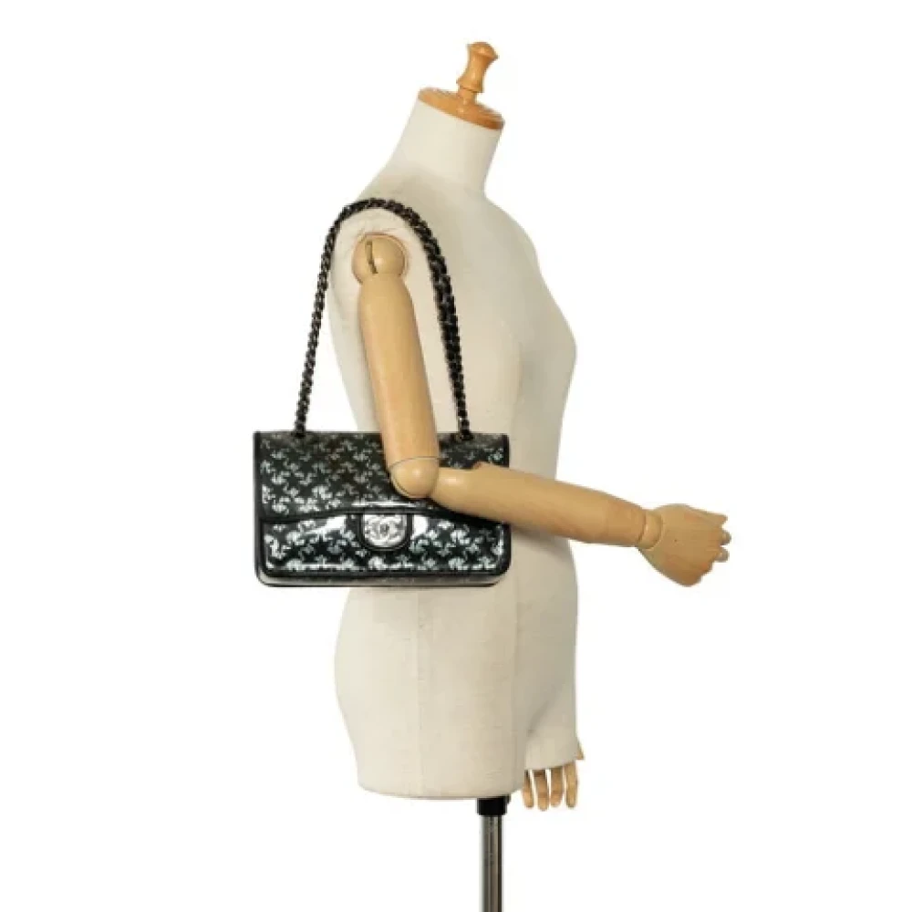 Chanel Vintage Pre-owned Fabric chanel-bags Black Dames