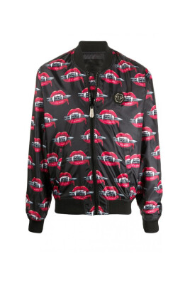 vampire-mouth-nylon-aviator-jacket