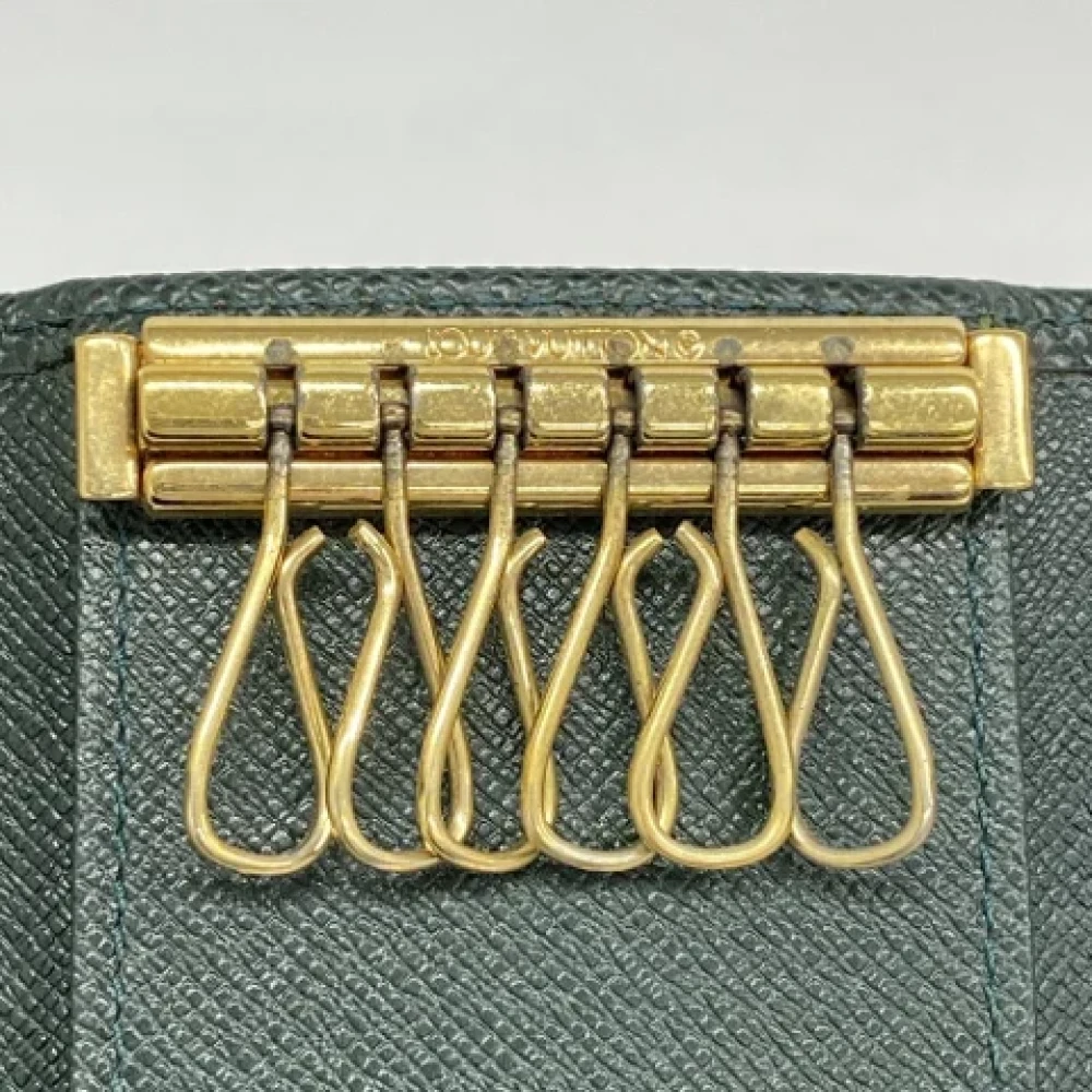Louis Vuitton Vintage Pre-owned Leather key-holders Green Dames